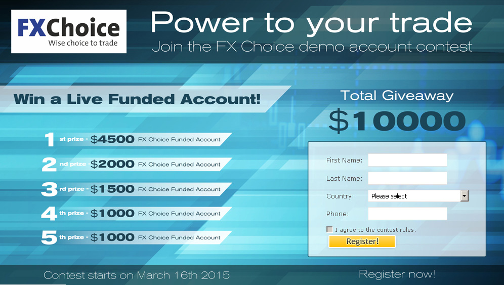 Forex Contest Fx Choice Myfxbook - 